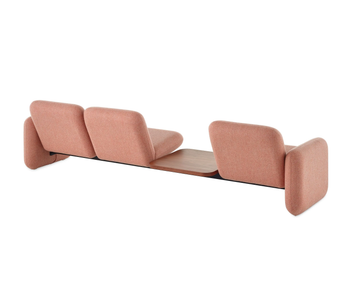 WILKES - Sectional fabric sofa with integrated magazine rack by Herman Miller - view 3